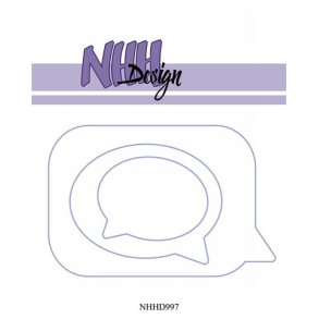 NHH Design Dies - NHHD997 - Speech Bubble