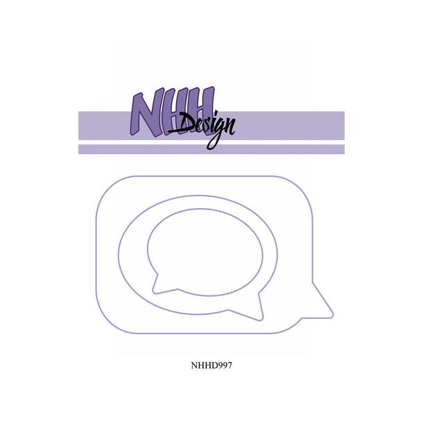 NHH Design Dies - NHHD997 - Speech Bubble