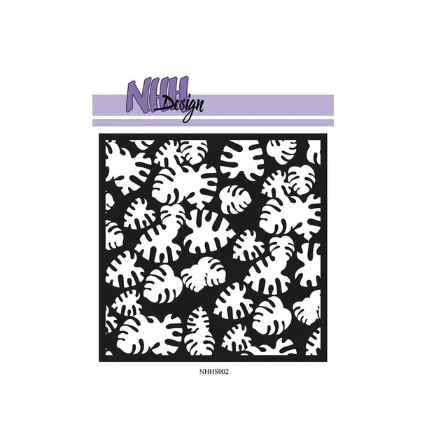 NHH Stencil "Big Leaves" NHHS002