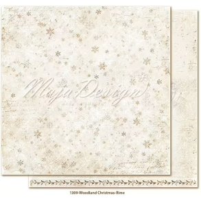 Maja Design Scrapbooking Ark - 1309 - Woodland Christmas - Rime