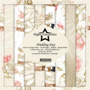 Paper Favourites Paper Pack 15x15 - PF230 Wedding Day