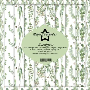 Paper Favourites Paper Pack 15x15 - PF233 -  Eucalyptus 
