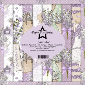 Paper Favourites Paper Pack 15x15 - PF235 -  Lavender