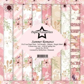 Paper Favourites Paper Pack 15x15 - PF236 -  Summer Romance