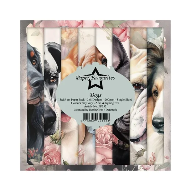  Paper Favourites Paper Pack "Dogs" PF252