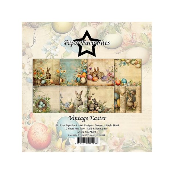 Paper Favourites Paper Pack "Vintage Easter" PF276