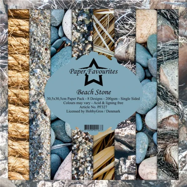 Paper Favourites Paper Pack 30x30 - PF327 - Beach Stone