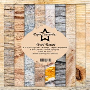Paper Favourites Paper Pack Wood Texture PF432