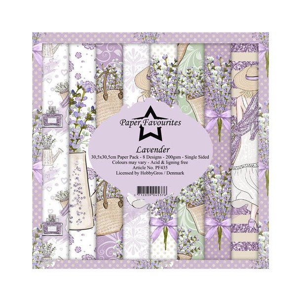 Paper Favourites Paper Pack Lavender PF435