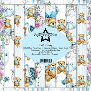 Paper Favourites Paper Pack Baby Boy   PF445