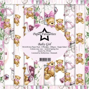 Paper Favourites Paper Pack Baby Girl   PF446