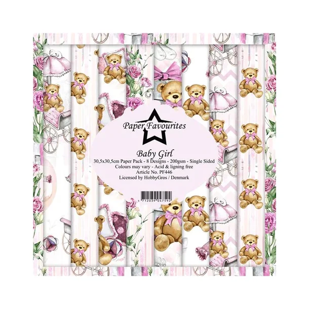 Paper Favourites Paper Pack Baby Girl   PF446