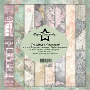 Paper Favourites Paper Pack Grandma' s Scrapbook  PF448
