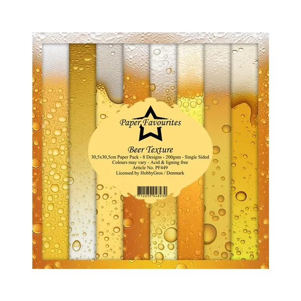  Paper Favourites Paper Pack "Beer Texture" PF449
