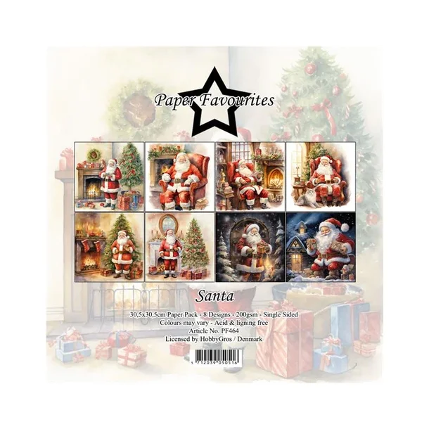 Paper Favourites Paper Pack "Santa" PF464 