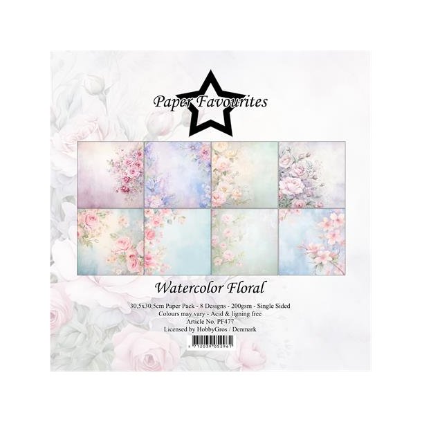 Paper Favourites Paper Pack "Watercolor Floral" PF477