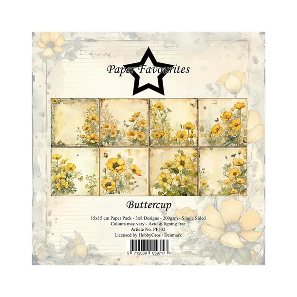 Paper Favourites Paper Pack "Buttercup" PF532