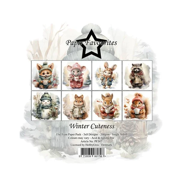 Paper Favourites Paper Pack "Winter Cuteness" PF547