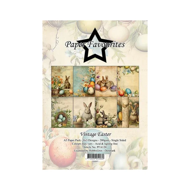 Paper Favourites Paper Pack "Vintage Easter" PFA120