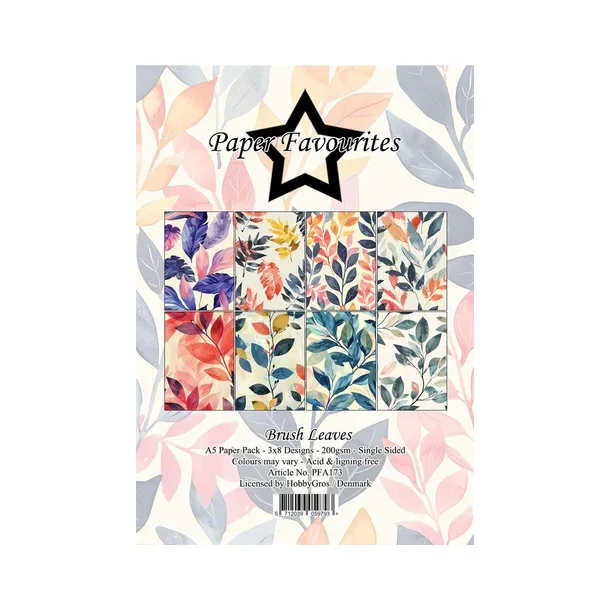 Paper Favourites Paper Pack "Brush Leaves" PFA173
