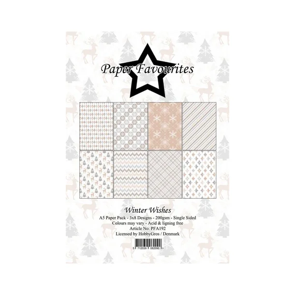 Paper Favourites Paper Pack "Winter Wishes" PFA192