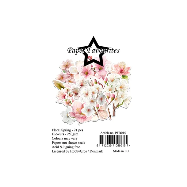 Paper Favourites Die-Cuts "Floral Spring" PFD015