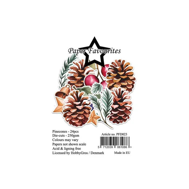 Paper Favourites Die-Cuts "Pinecones" PFD023