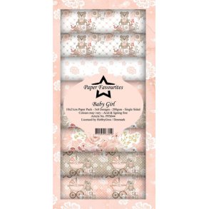 Paper Favourites Slim Card - PFS044 - Baby Girl