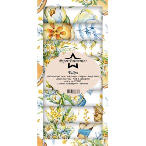 Paper Favourites Slim Card - PFS047 - Tulips