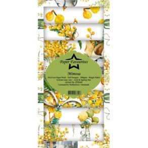 Paper Favourites Slim Card - PFS048 - Mimosa