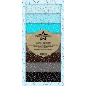 Paper Favourites Slim Card - PFS053 - Donut Sprinkle