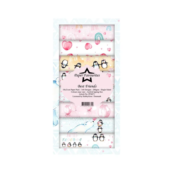 Paper Favourites Slim Card Best Friends PFS071