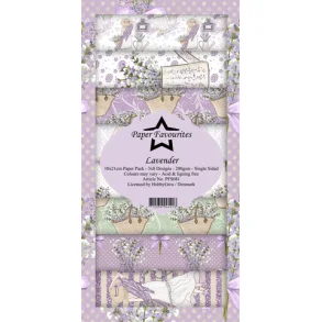 Paper Favourites Slim Card Lavender PFS081
