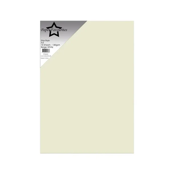 Paper Favourites Star Rain "Beige White" PFSS602