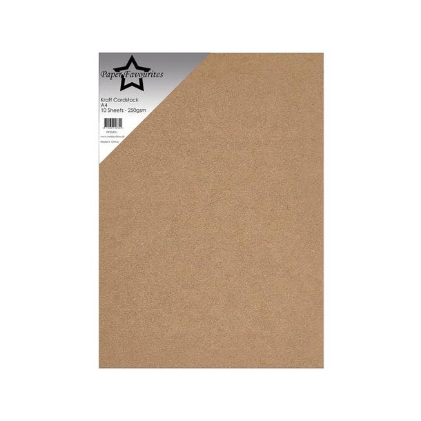 Paper Favourites Kraft Cardstock A4 PFSS931