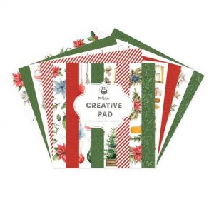 Piatek13 - Paper pad 30,5x30,5 - Red and Green 