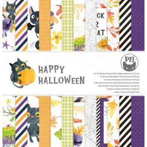Piatek13 - Paper pad 30,5x30,5 - Happy Halloween