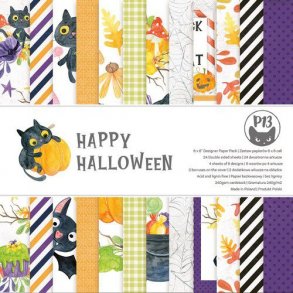Piatek13 - Paper pad 15x15 - Happy Halloween