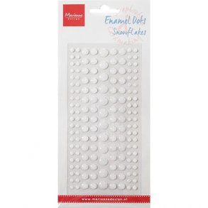 Marianne Design Enamel Dots - PL4520 - Snowflakes