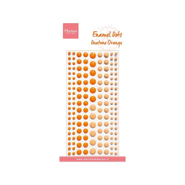 Marianne Design Enamel Dots "Duotone Orange" PL4528