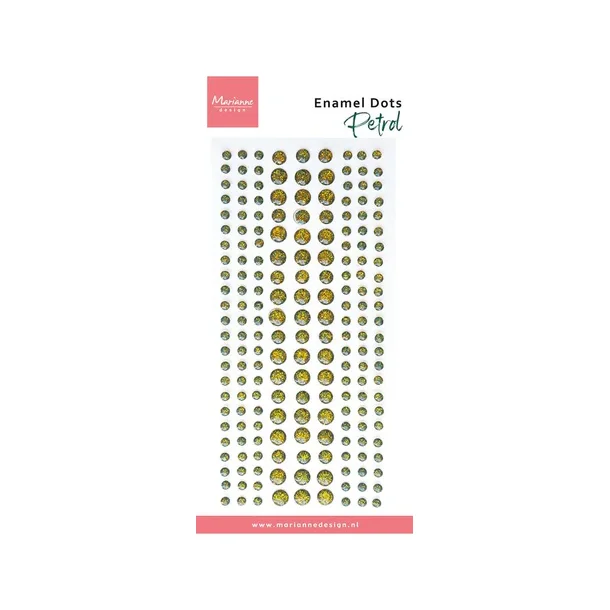 Marianne Design Enamel dots "Petrol" PL4543