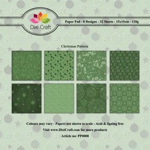 Dixi Craft Papirsblok 15x15cm PP0008