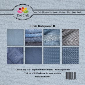 Dixi Craft Papirsblok 15x15cm PP0098