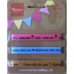 Marianne Design B�nd - PP1406 - Let's Party