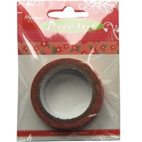 Marianne Design Paper Tape - PT2318 - Christmas Rose