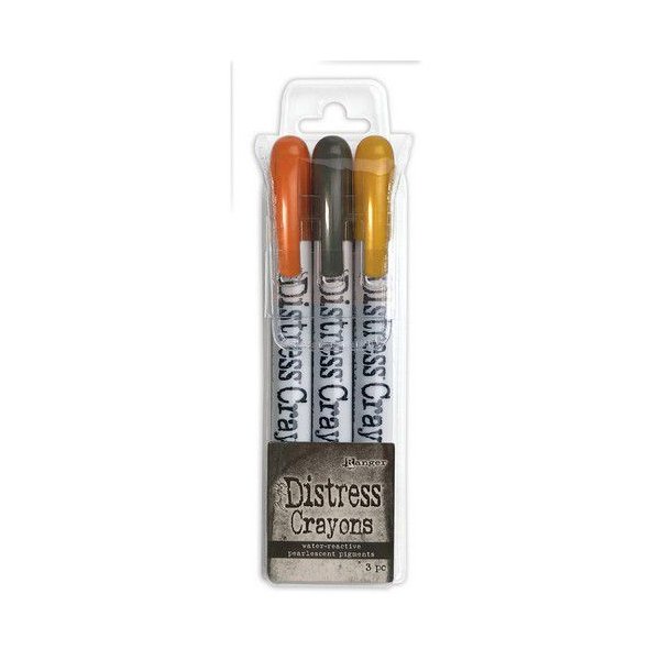 Ranger Distress Crayon Halloween Crayon Pearl Set # 1 TSHK77459