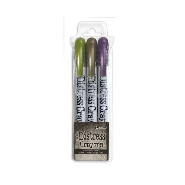 Ranger Distress Crayon Halloween Crayon Pearl Set #2 TSHK77466