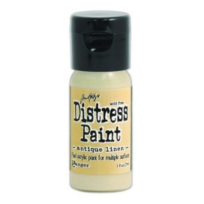  Ranger Distress Paint Flip Cap Bottle 29 ml -  Antique Linen TDF52906