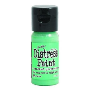 Ranger Distress Paint Flip Cap Bottle 29 ml -  Cracked Pistachio TDF50179