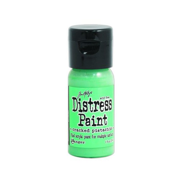 Ranger Distress Paint Flip Cap Bottle 29 ml -  Cracked Pistachio TDF50179